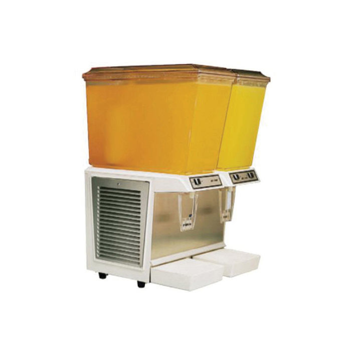 Sqwincher&reg; 158100102 Double Bowl Beverage Bubbler, 2 x 5 gal