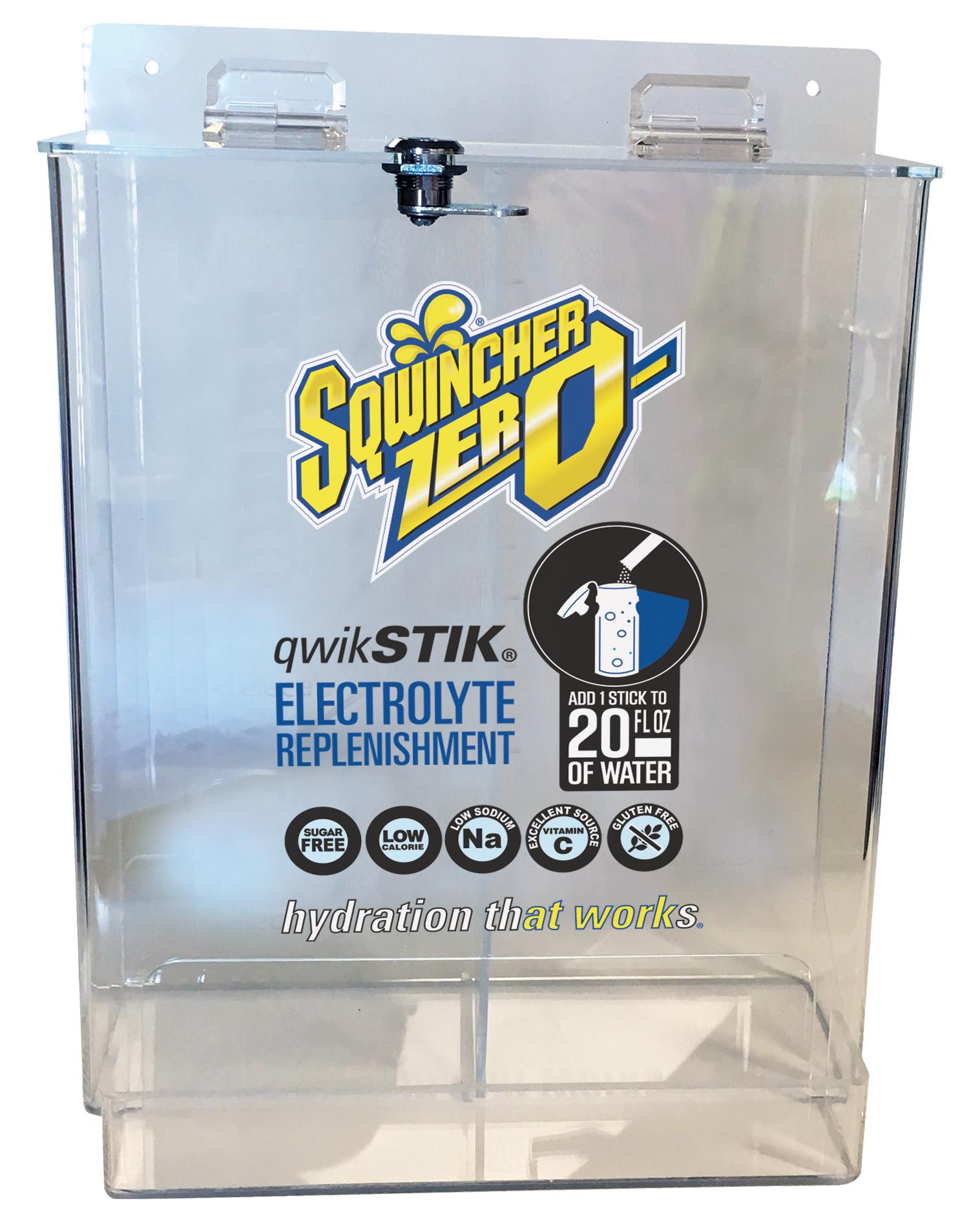 Sqwincher&reg; 158205400 Sports Drink Mix Dispenser, Acrylic