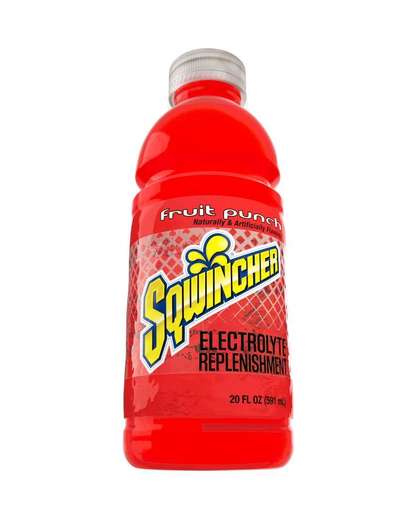 Sqwincher&reg; 159030535 WIDEMOUTH Hydration Ready to Drink Sports Drink, 20 fl-oz Plastic Bottle, 20 fl-oz Yield, Fruit Punch
