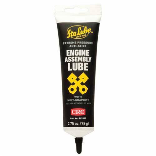 Sta-Lube® 1007914 Anti-Seize Extreme Pressure Non-Flammable Engine Assembly Lubricant, 2.75 oz Tube, Semi-Solid to Solid Grease Form, Black, 0.9