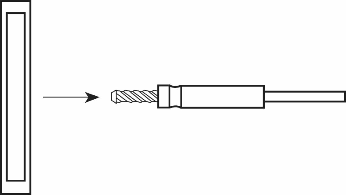3M&trade; 7100009221 935 Mini Mandrel, 0.25 in Shank, 0.25 in OAL