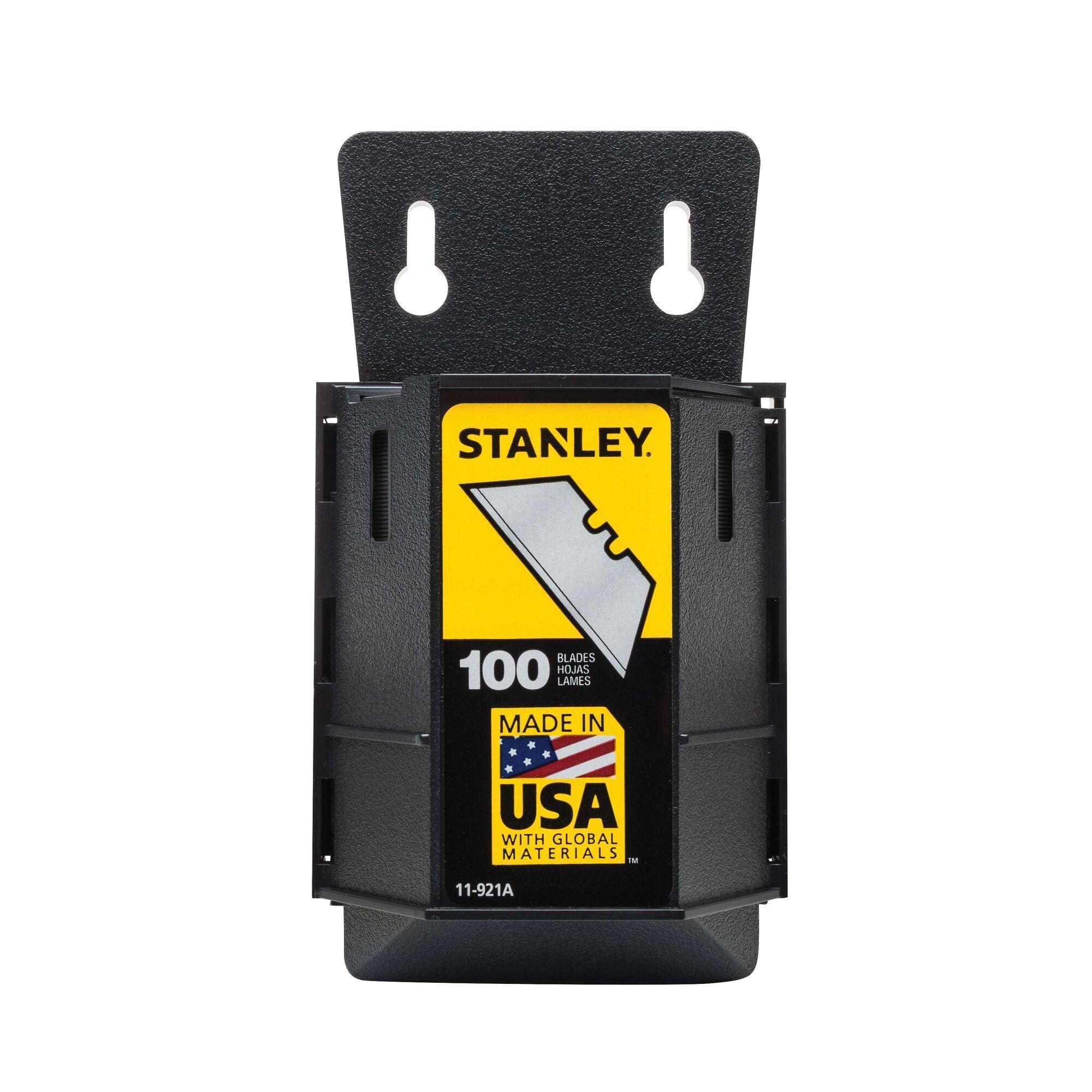 product Stanley® 11-961 Regular Hook Utility Blade, Hook, 2-1/16 in L x 3/4 in W, Compatible With 1EZ81, 1UK24, 1UK33, 2TJ73, 3CA88, 3MK81, 3PY48, 3Q020, 4A803, 5C947, 10-550, 5C944, 5C945, 5C947, 5C948, 5R675, 5R682, 5TG43, 3Q021, 4YR09 and 5MW90 Utility Knife