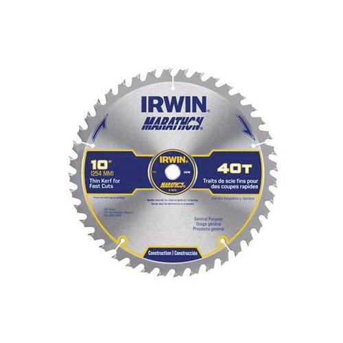 Irwin® Classic® 11820ZR Circular Saw Blade, 6-1/2 in Dia, 5/8 in Arbor, High Carbon Steel Blade, 140 Teeth