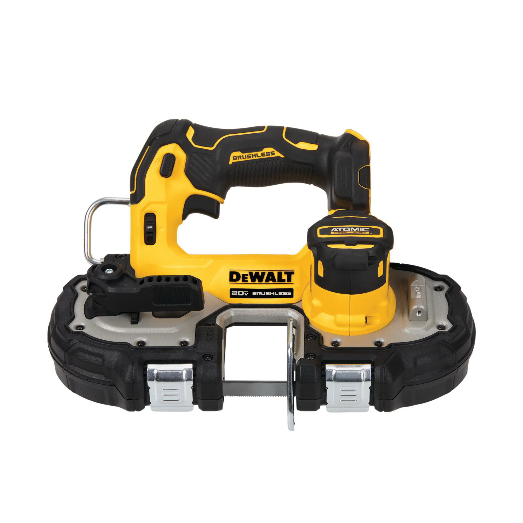 Milwaukee&reg; 6238-21 Deep Cut Double Insulated AC/DC Band Saw Kit, 5 x 5 in Cutting, 44.875 in L x 0.5 in W x 0.02 in THK Blade, 120 V AC