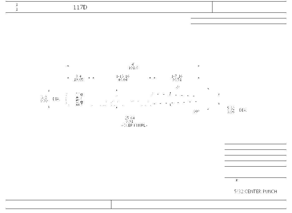 Starrett® 117D STC 117D