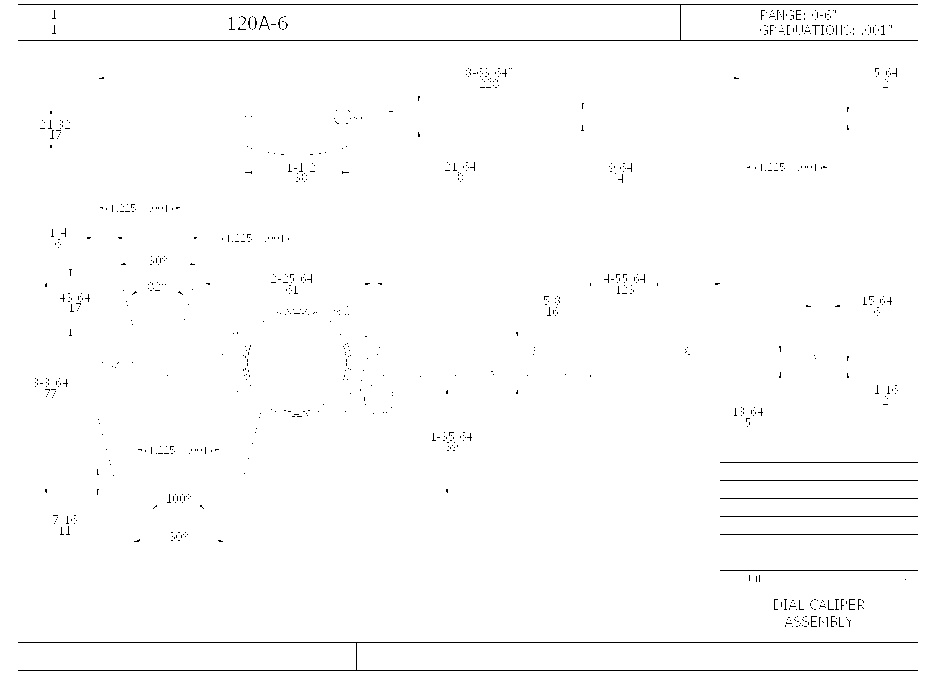 Starrett&reg; 120A-6 STAR-64514