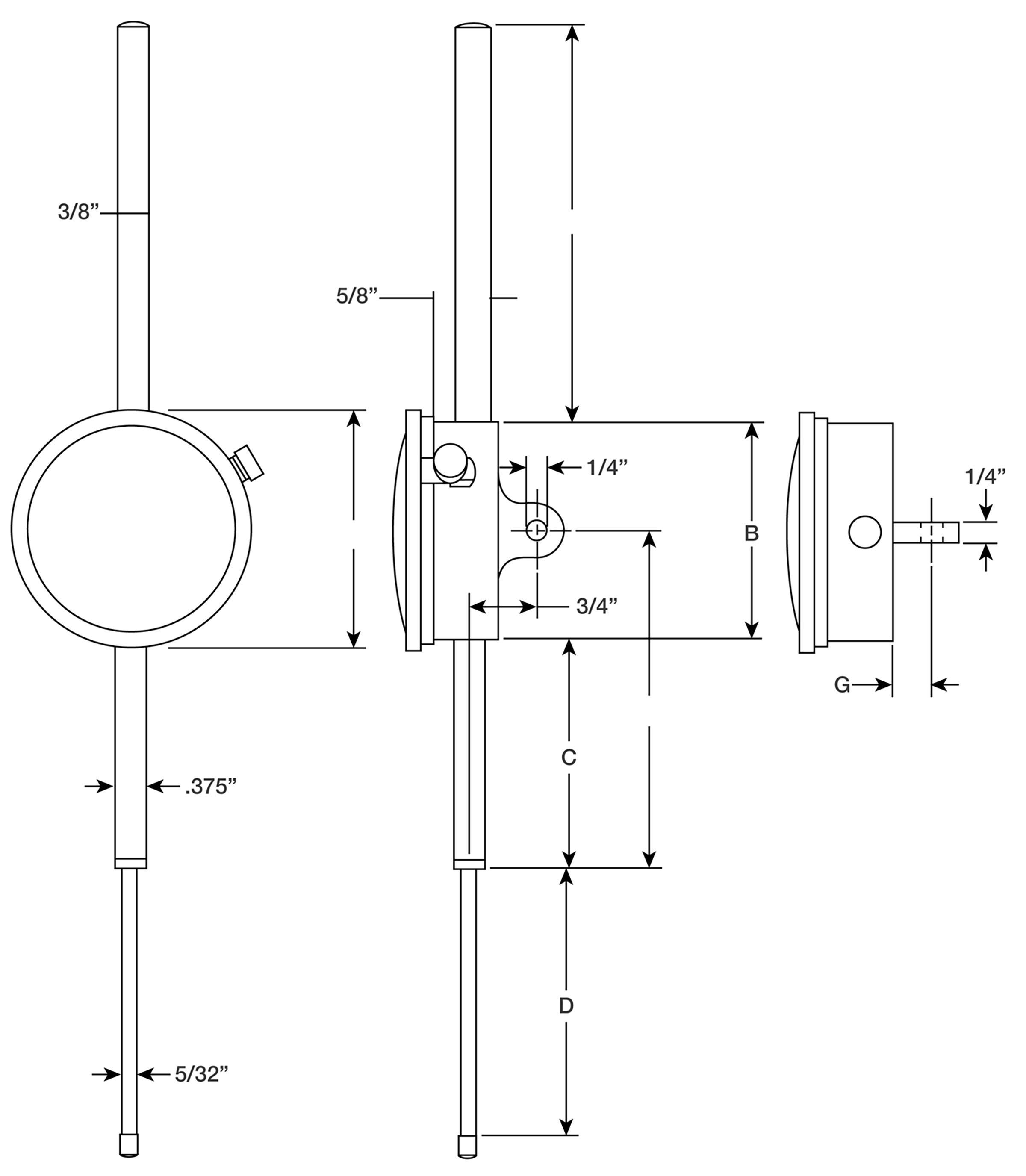 Starrett® 25-2041J STC 25-2041J