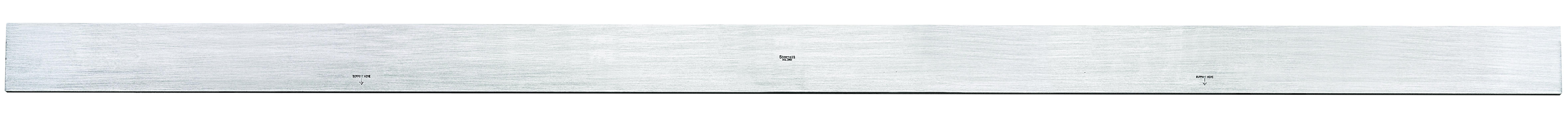 Starrett&reg; 380-72 Straight Edge, Steel, Regular Steel
