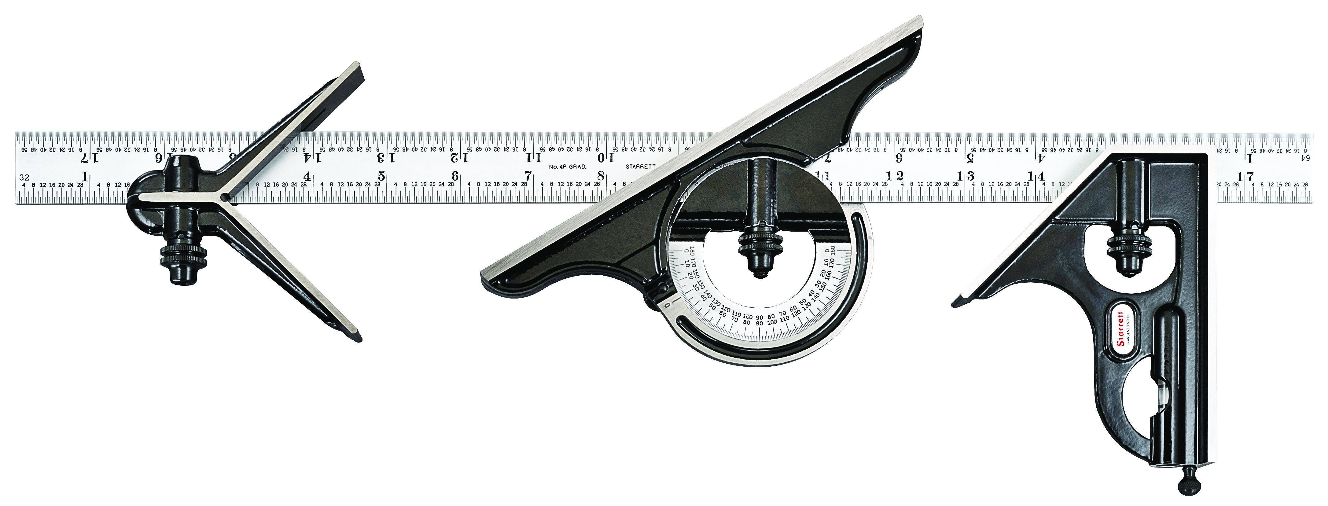Bahco® CS300 Sliding Combination Square With Metal Scriber, 305 mm L