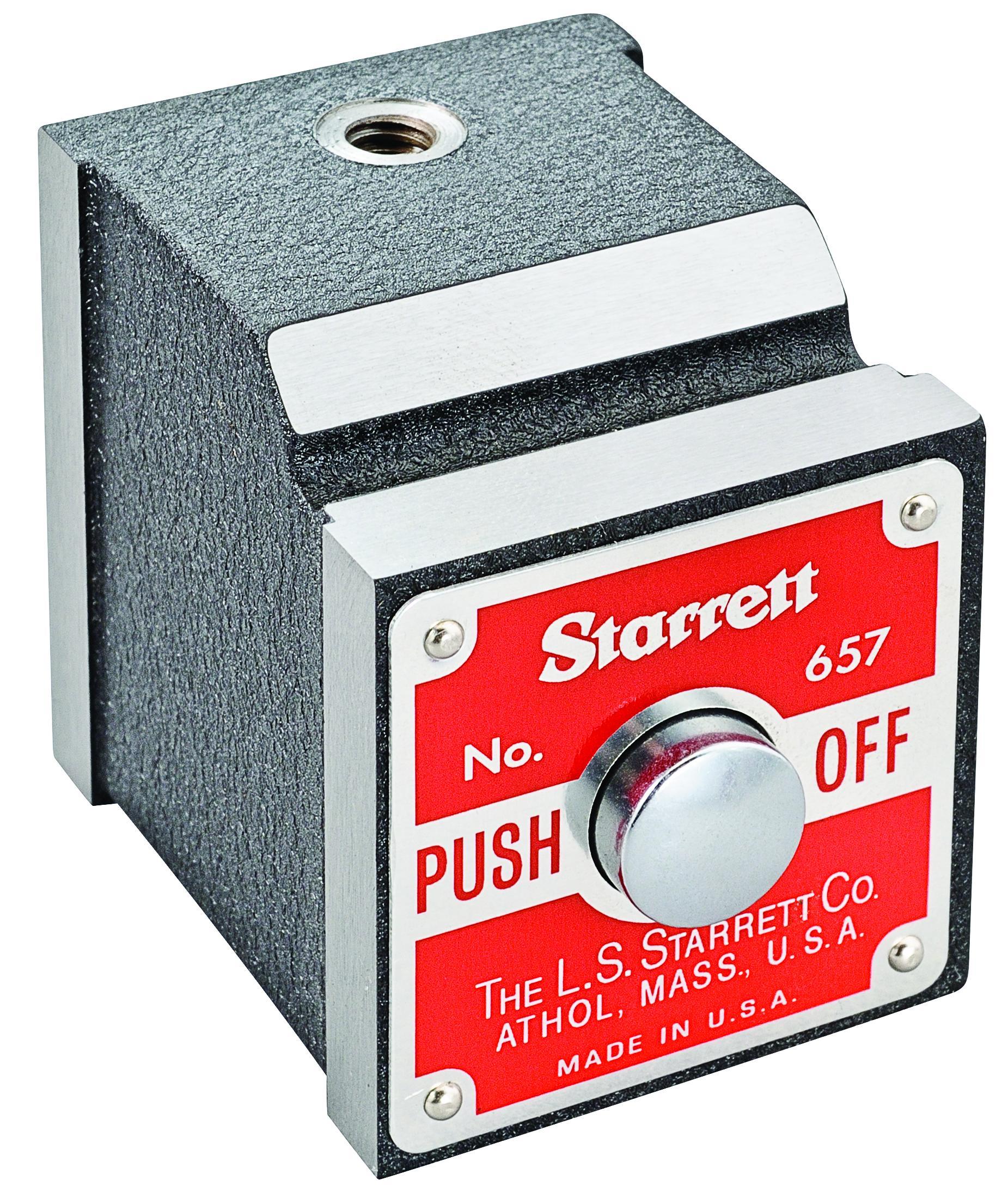 product Starrett® 657Y Indicator Attachment, 1-17/64 in OAL, 1/4 in Dia x 9/16 in L Rod