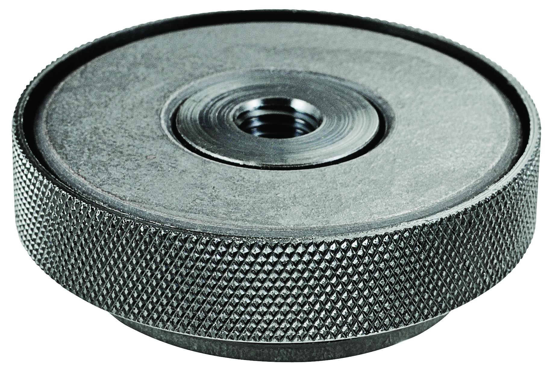 Starrett® 806D Thickness Gage Holder, For Use With 0.001 to 0.025 in Single Leaves/Strips, Dull Nickel