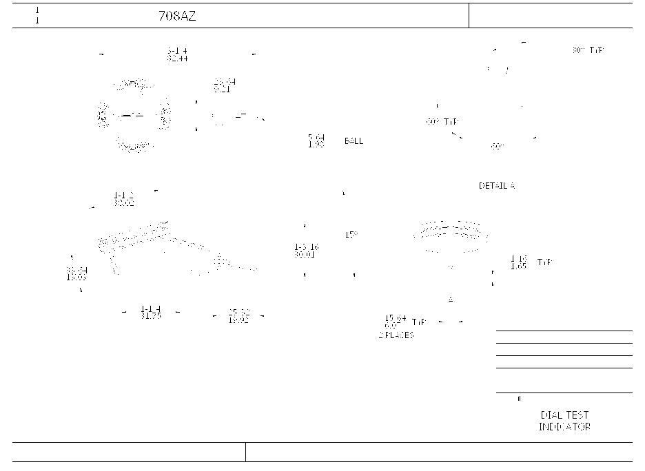 slide Starrett&reg; 708AZ