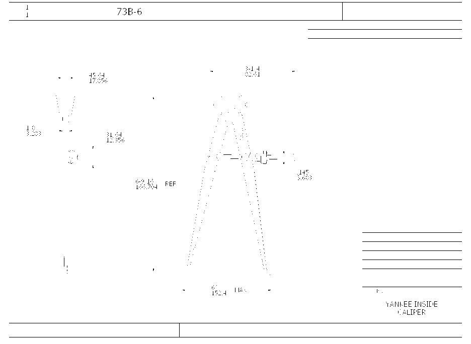 Starrett&reg; 73B-6 STAR-50337