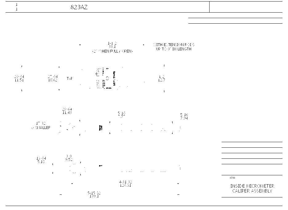 Starrett® 823AZ STC 823AZ