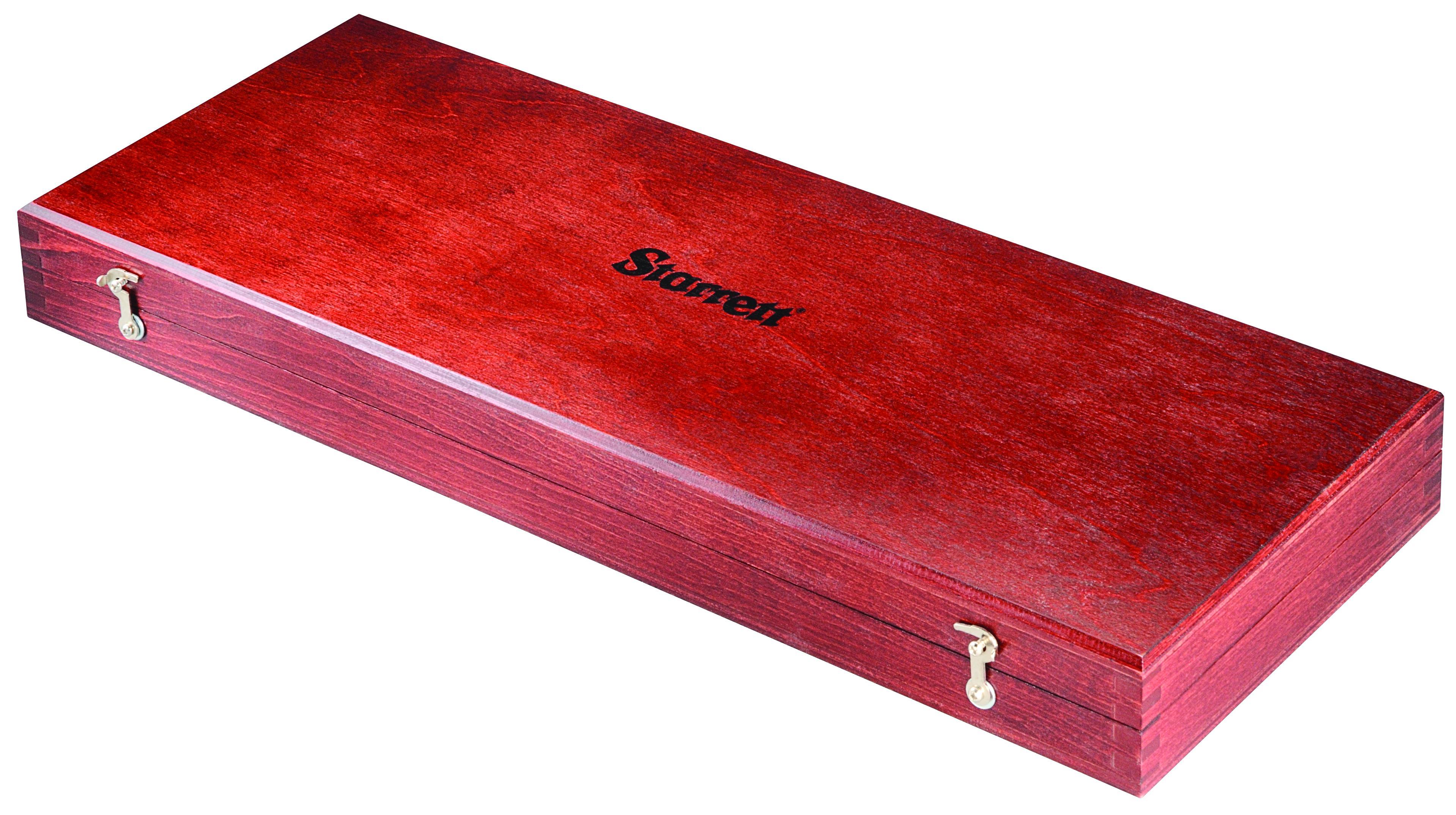 Starrett&reg; 946 Deluxe Padded Fitted Protective Case, Wood