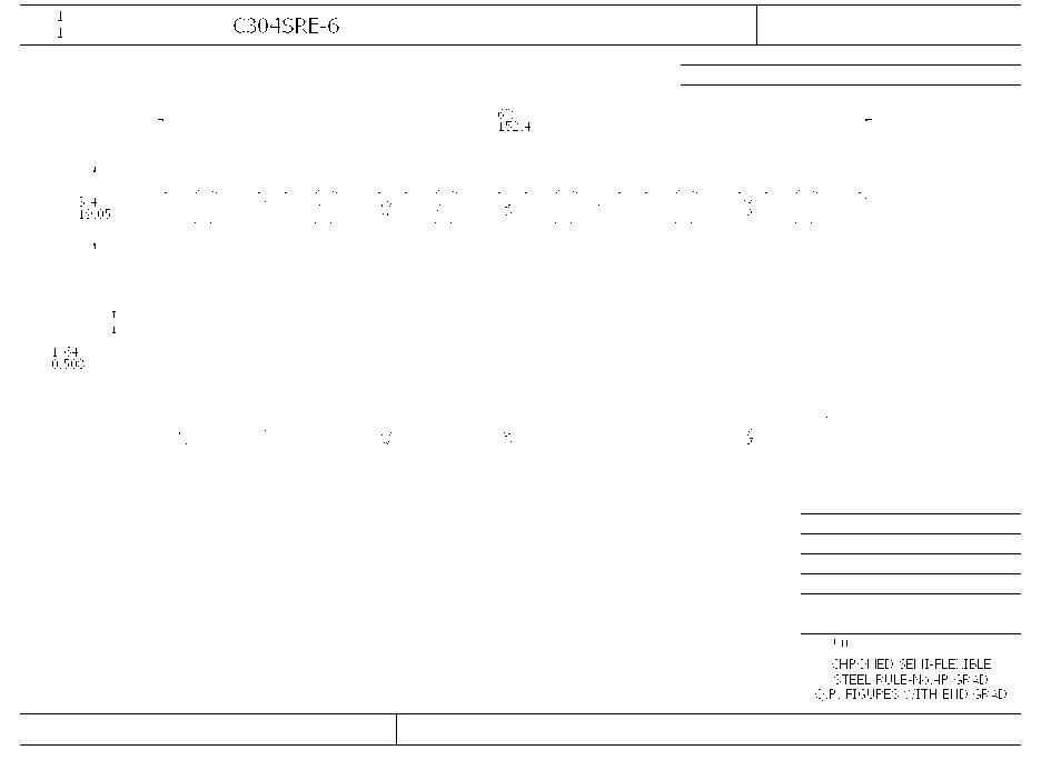 Starrett&reg; C304SRE-6 STC 51343