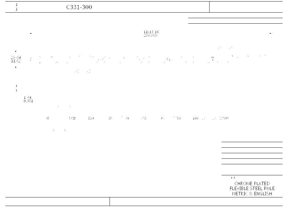 Starrett® C331-300 STC C331-300
