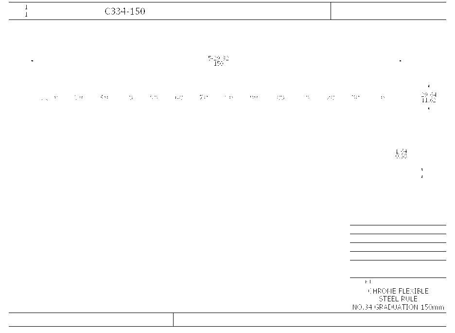 Starrett&reg; C334-150 STC C334-150