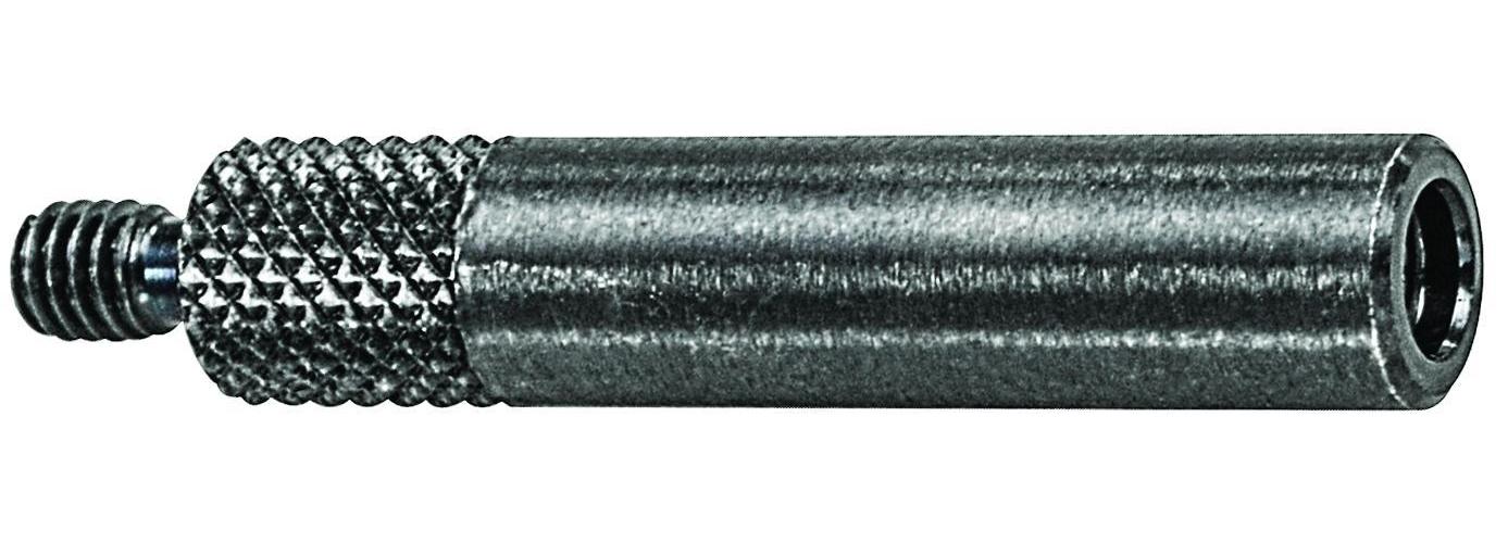 Starrett&reg; 25SC8M Split Collet, 1-3/64 in L, M12x1.75 Metric Thread, 5/8 in Hex, For Use With AGD Indicators, Steel