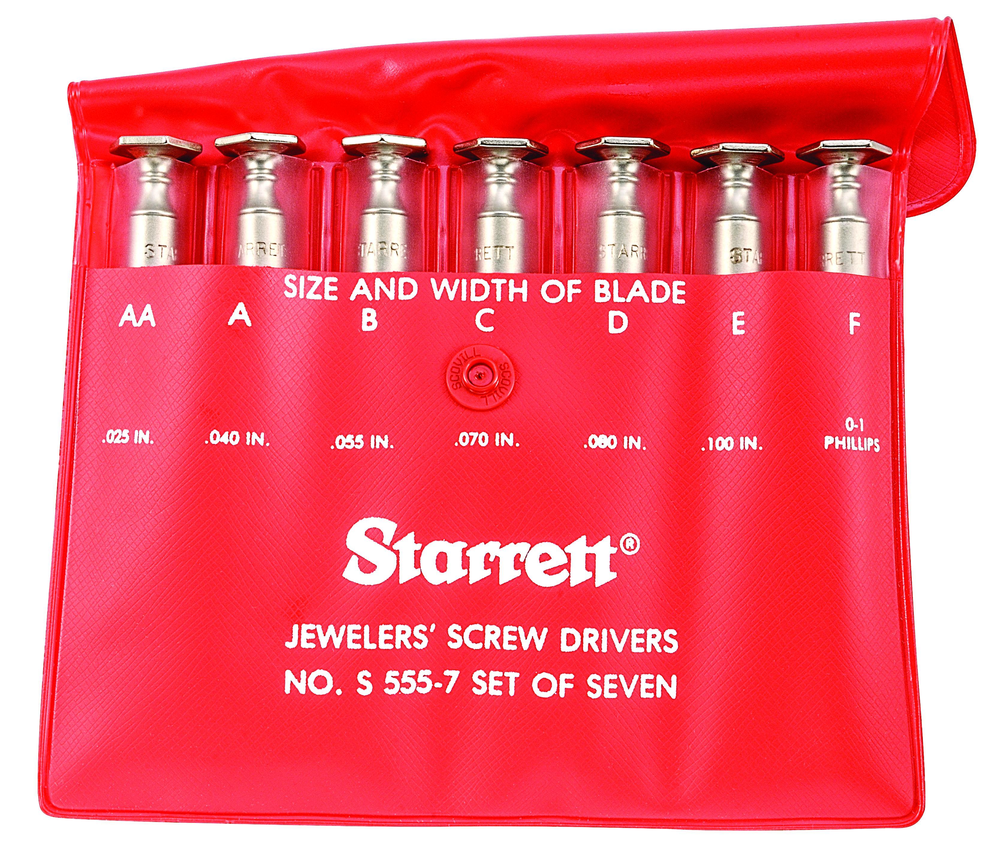 product Stanley&reg; 66-565P Screwdriver Set, 6 Pieces, Steel/Vinyl, Black Oxide/Polished Chrome
