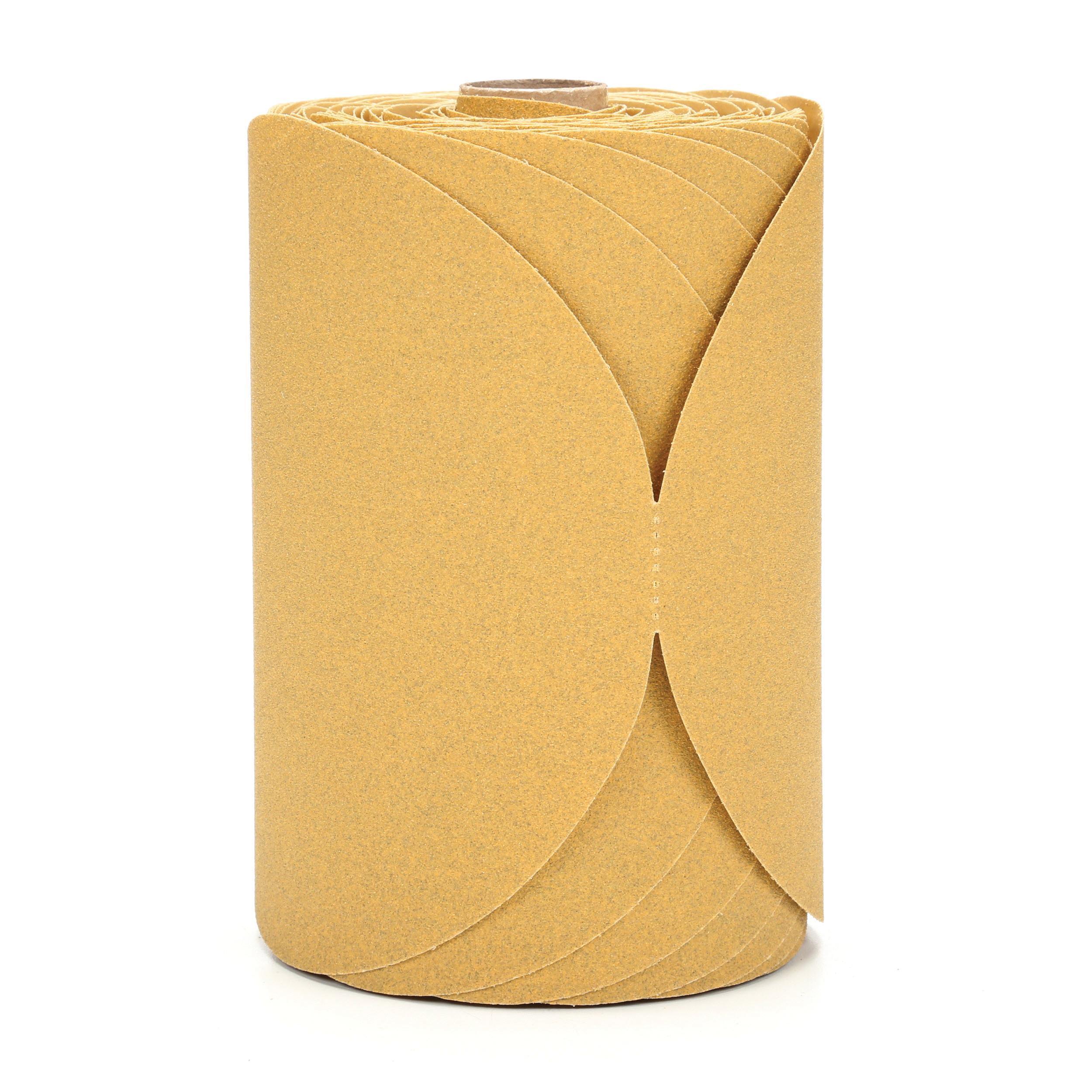 product Porter-Cable® 725001025 Flexible PSA Abrasive Disc, 5 in Dia Disc, 100 Grit, Fine Grade, Aluminum Oxide Abrasive, Paper Backing