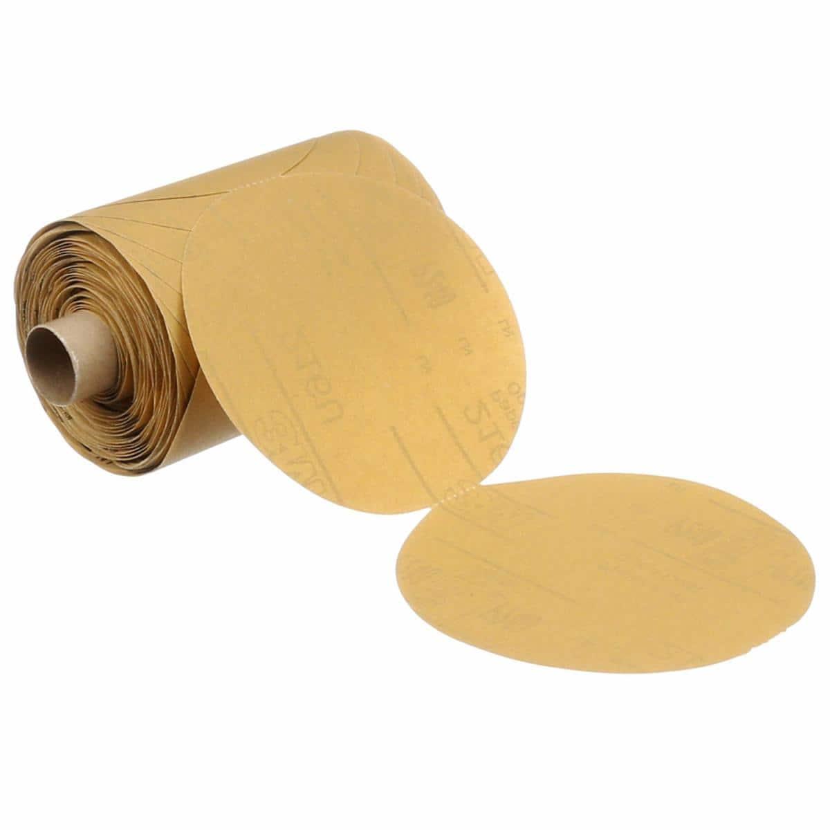 Stikit&trade; 7010308367 255L Disc, 5 in Dia Disc, P500 Grit, Aluminum Oxide Abrasive, Film Backing