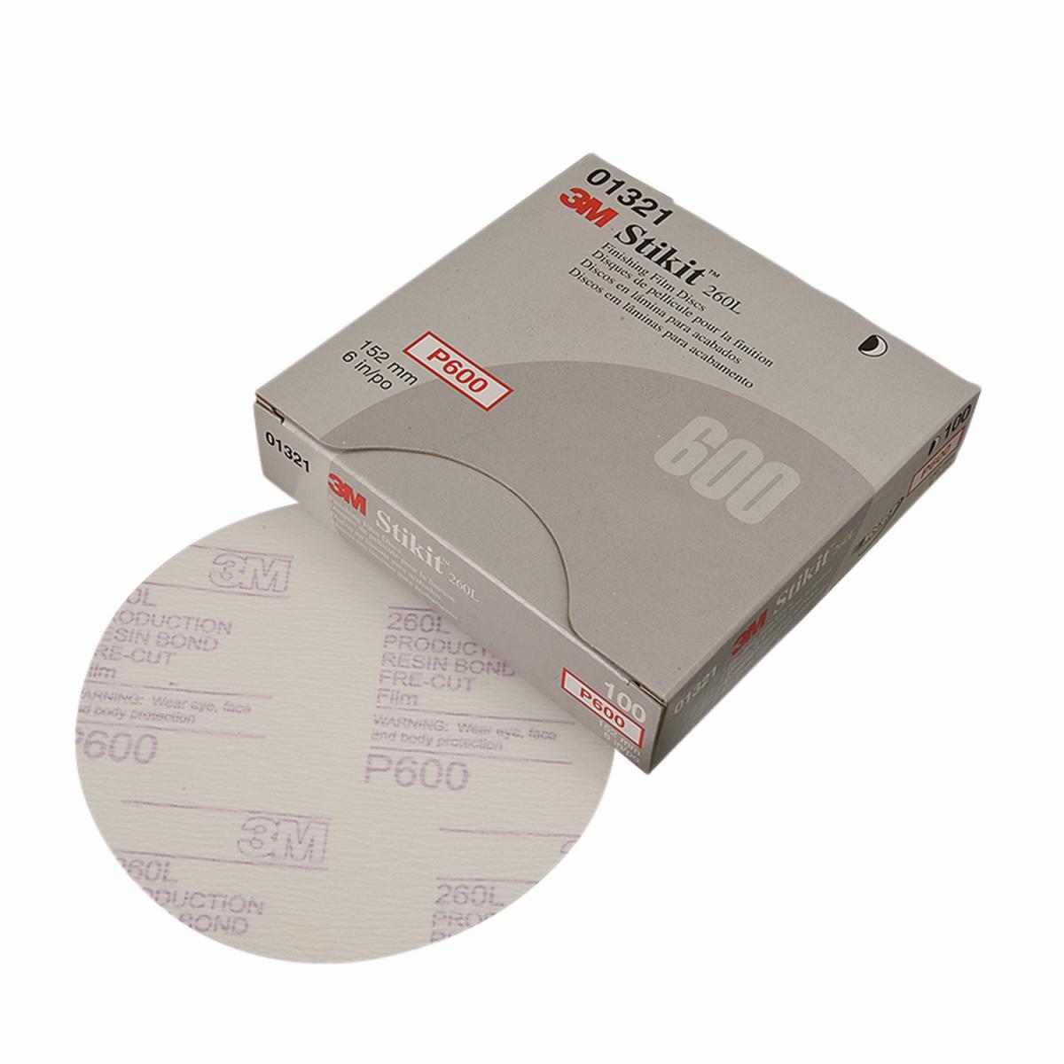 Stikit&trade; 7000028092 216U Disc, 5 in Dia Disc, P400 Grit, Aluminum Oxide Abrasive, Paper Backing