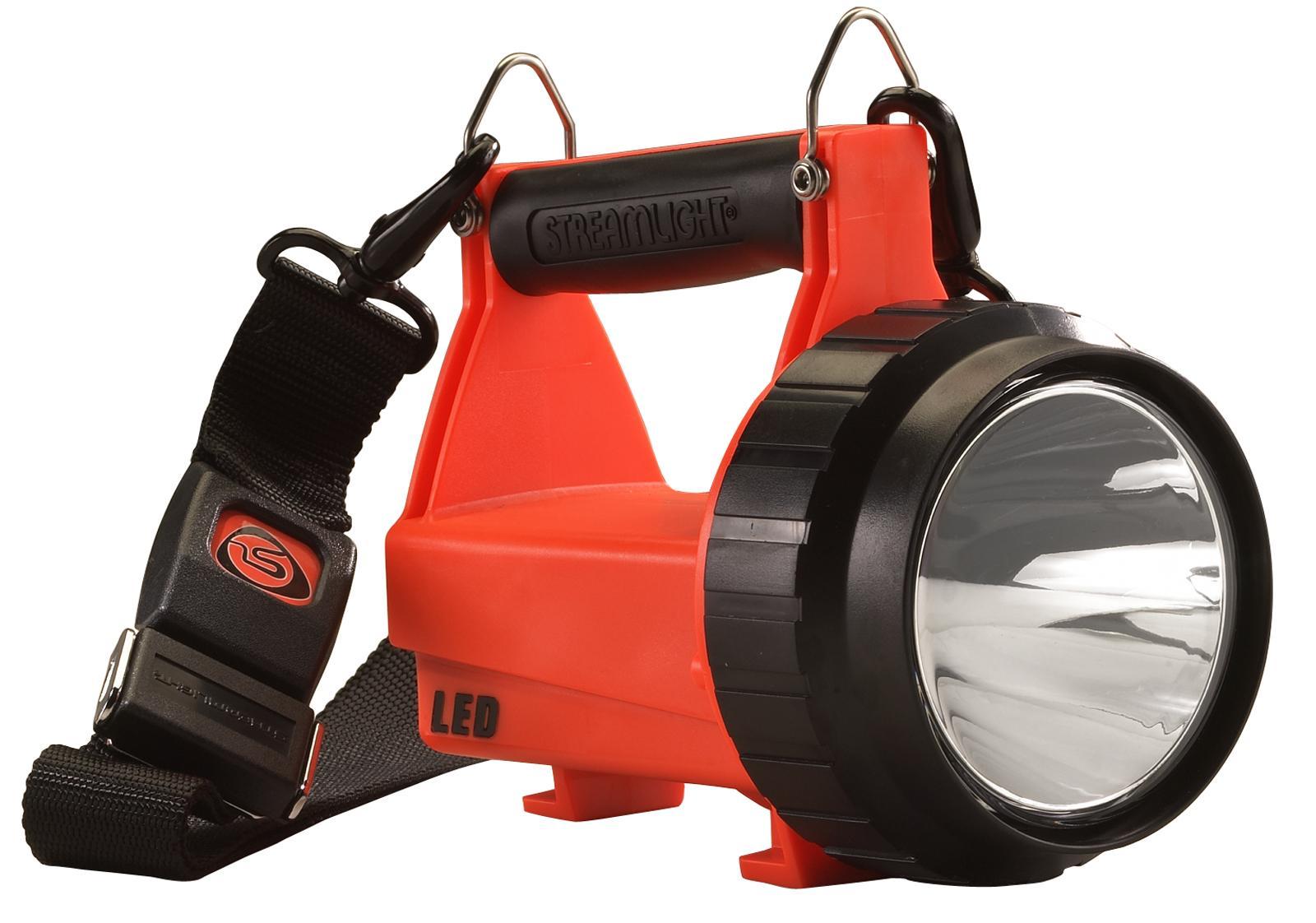 Streamlight® 44941 The Siege® AA Compact Fixed Focus Rechargeable Lantern, LED Bulb, Thermoplastic Housing, 200 Lumens (High)/ 100 Lumens (Med)/ 50 Lumens (Low) for White LED/ 0.7 Lumens (High) for Red LED Lumens