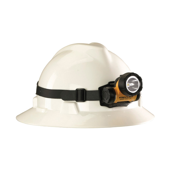 Streamlight&reg; 61026 Argo&reg; HAZ-LO&reg; Intrinsically Safe Long Range Headlamp, C4&reg; LED Bulb, Thermoplastic Housing, 20 to 90 Lumens Lumens, 2 Bulbs