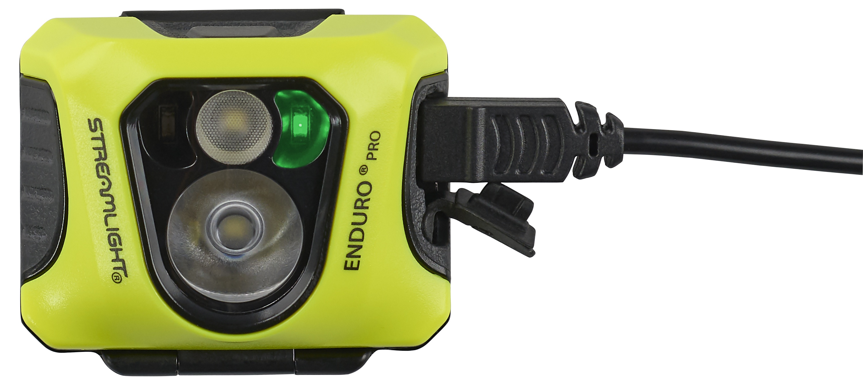 Streamlight&reg; 61436 Enduro&reg; Pro USB Multi-Function Rechargeable Headlamp, LED Bulb, Thermoplastic Housing, 15/25 Low Lumens, 50/90 Medium Lumens, 145/200 High Lumens, 2 Bulbs