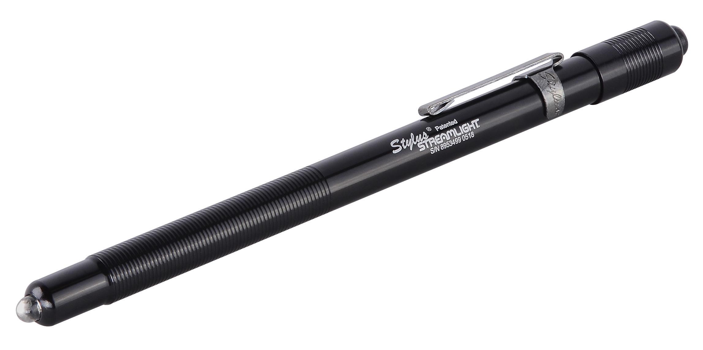 Streamlight&reg; 65006 Stylus&reg; Handheld Penlight, LED Bulb, Aluminum Housing, 2 Lumens Lumens