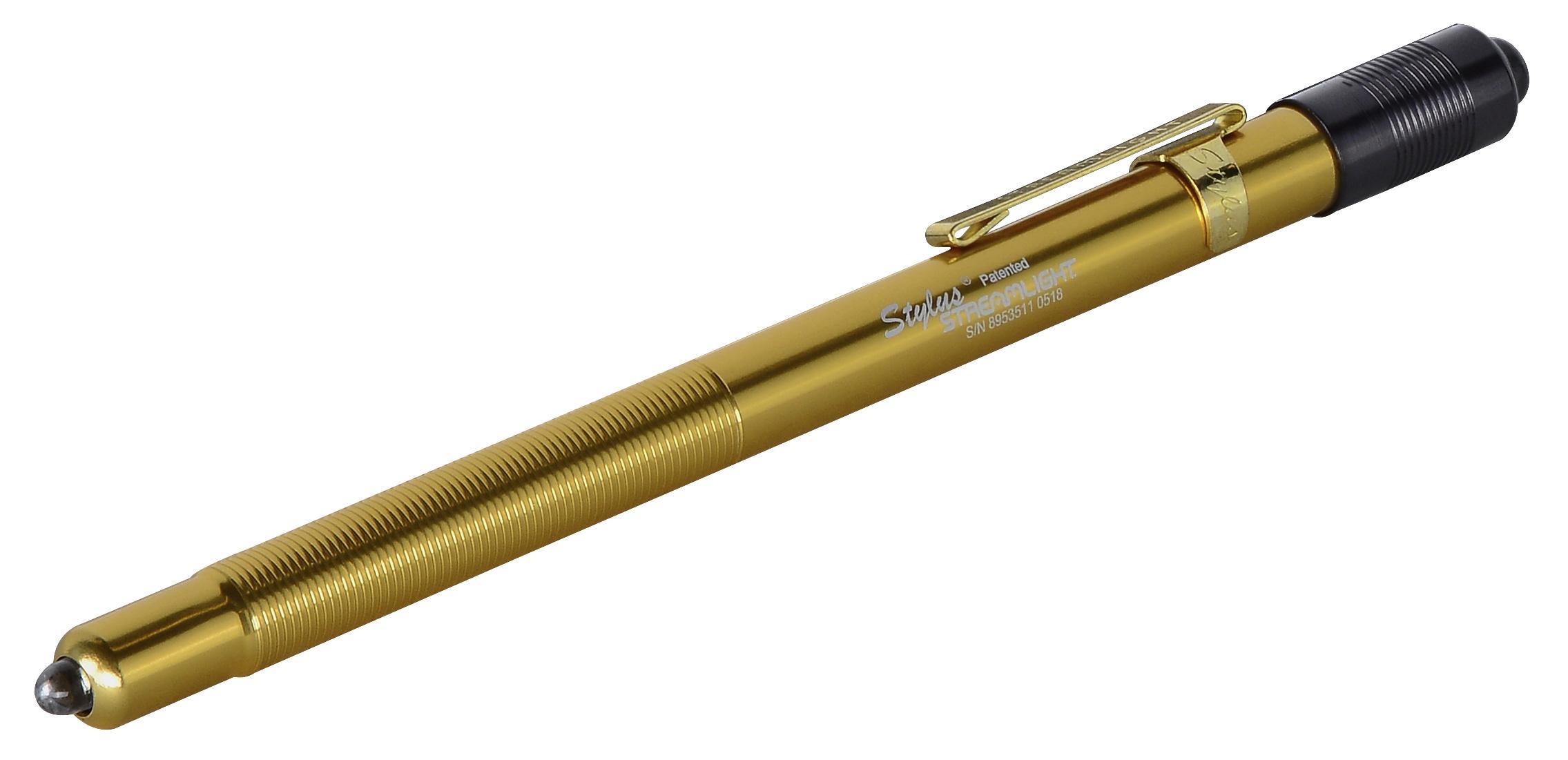 Streamlight&reg; 65024 Stylus&reg; Handheld Penlight, LED Bulb, Aluminum Housing, 10 Lumens Lumens