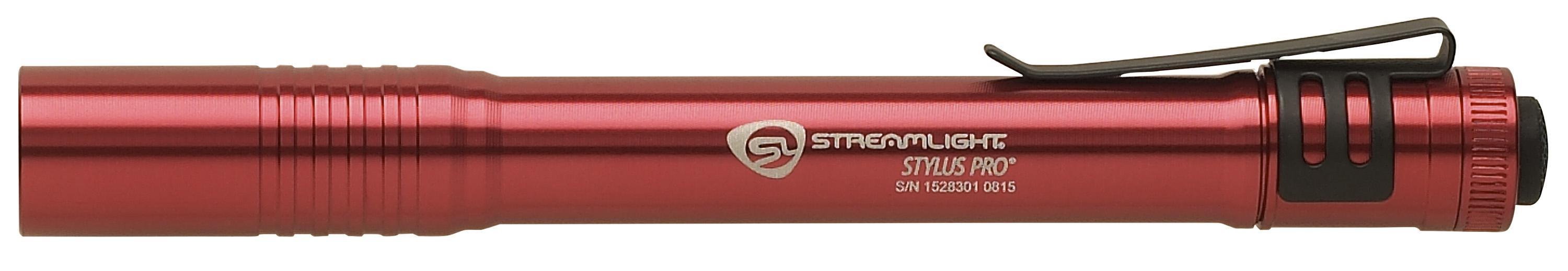 Streamlight&reg; 66120 Stylus Pro&reg; Industrial Non-Rechargeable Penlight, LED Bulb, Aluminum Housing, 100 Lumens