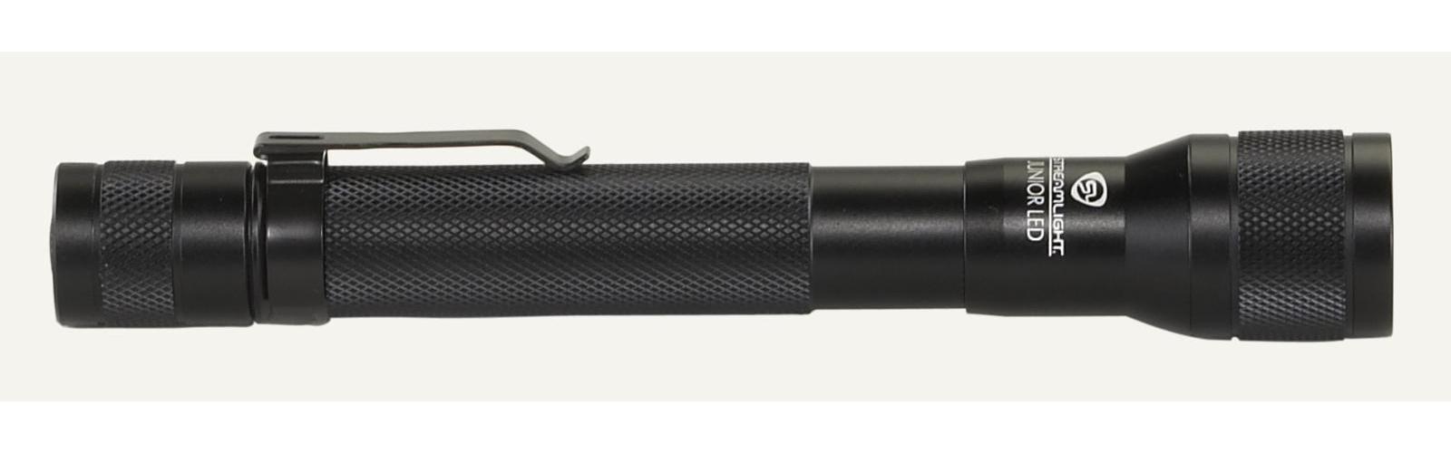 Streamlight&reg; 71500 Jr&reg; Industrial Non-Rechargeable Handheld Flashlight, 1 W, LED Bulb, Aluminum Housing, 85 Lumens