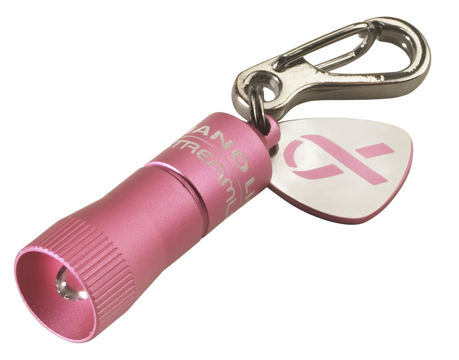 Streamlight&reg; 73003 Nano Light&reg; Keychain Flashlight, LED Bulb, Anodized Machined Aircraft Grade Aluminum Housing, 10 Lumens