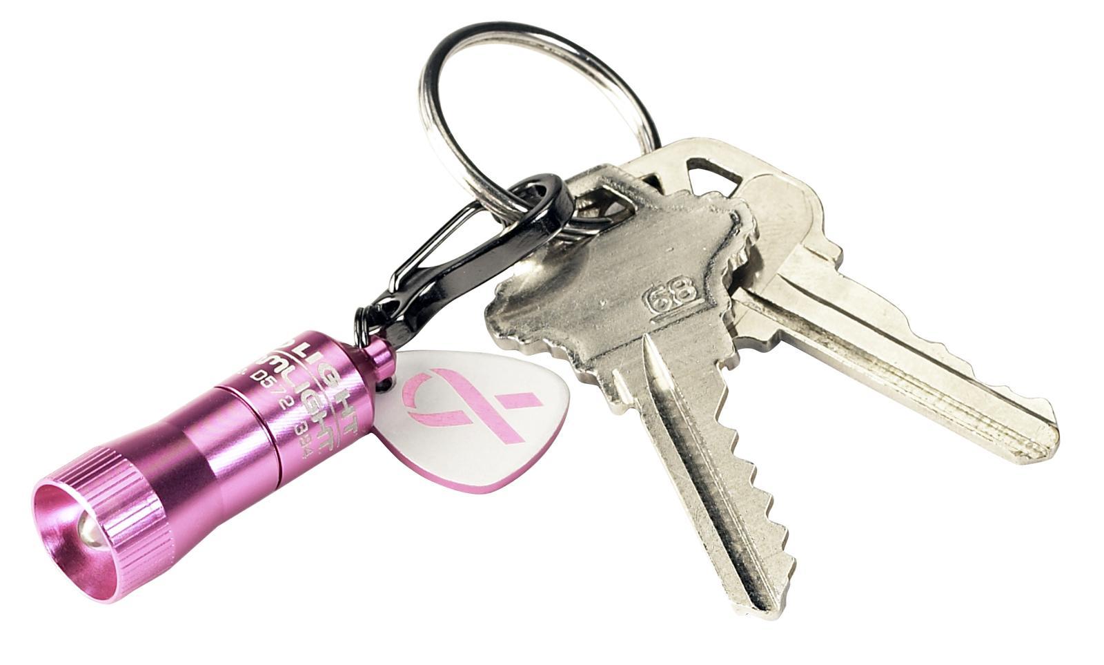 Streamlight&reg; 73003 Nano Light&reg; Keychain Flashlight, LED Bulb, Anodized Machined Aircraft Grade Aluminum Housing, 10 Lumens