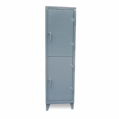 Strong Hold&reg; 46-24-2TPL Locker, 78 in H x 50 in W x 24 in D, 2 Tiers, 4 Compartments