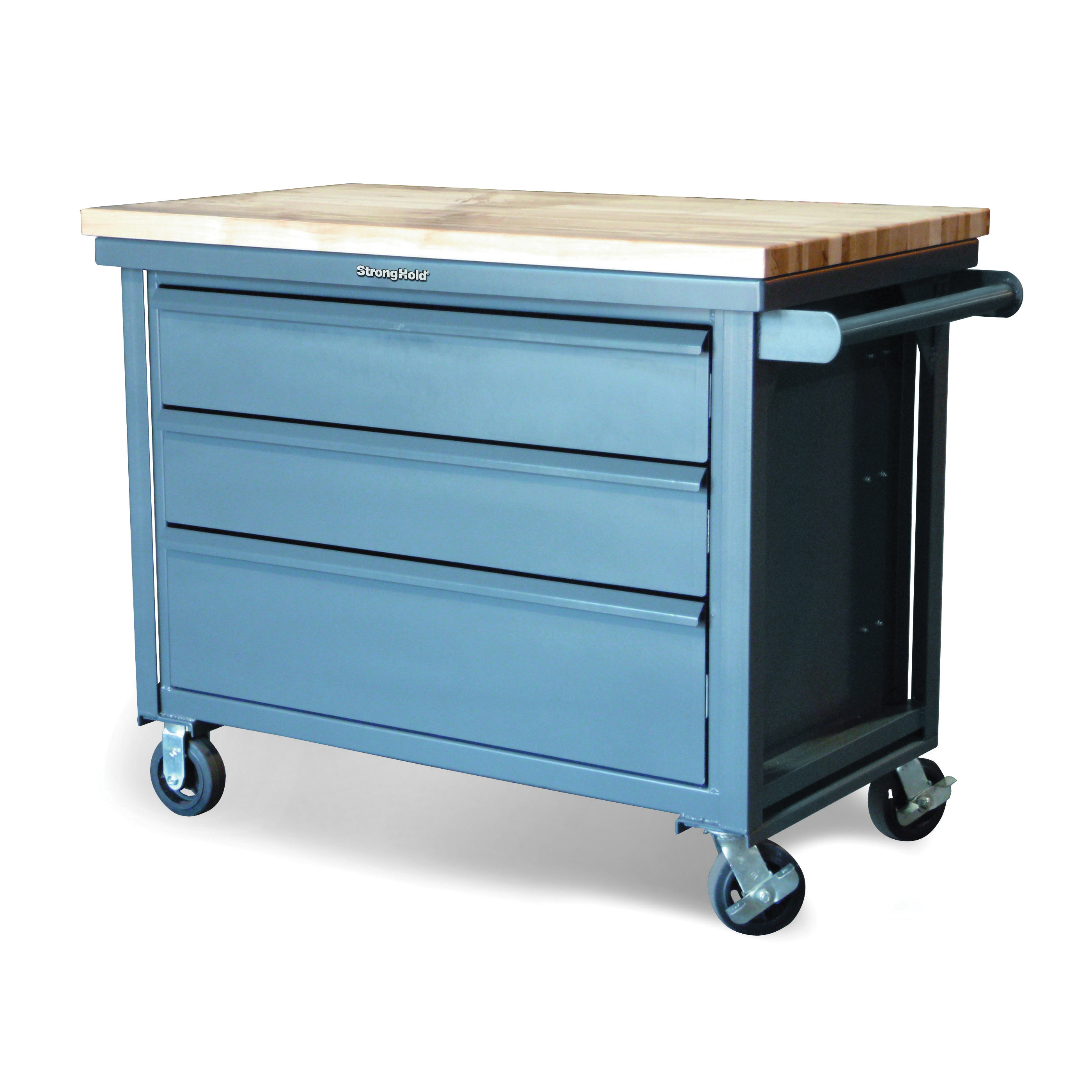 Williams&reg; JHW50721A Service Cart With Lid, Rack and Shelf, 41 in H x 35 in W x 17 in D