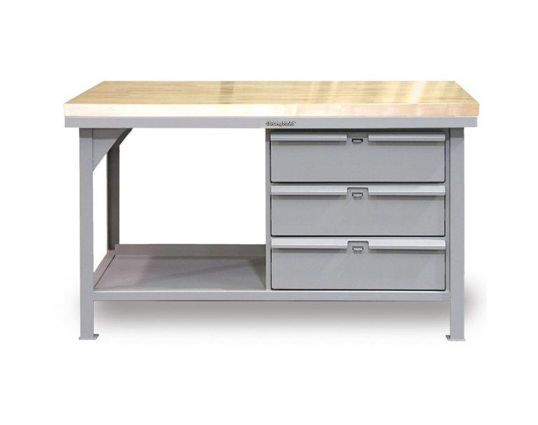 Strong Hold&reg; 24.4-SD-WT-180-SS Writing Table, 52 in H x 24 in W x 18 in D