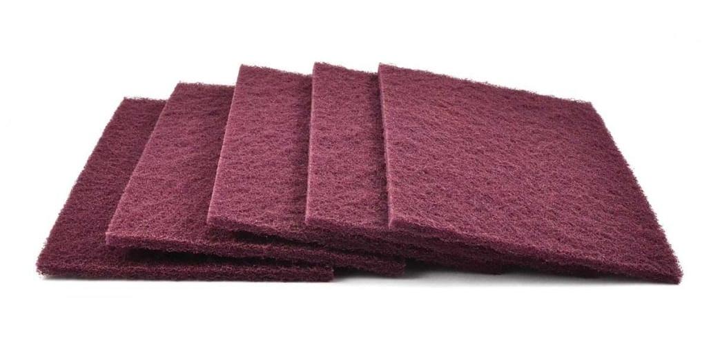 Superior Abrasives 10473 General Purpose Hand Pad, 9 in L, 6 in W/Dia, VFN Grade, Aluminum Oxide Abrasive
