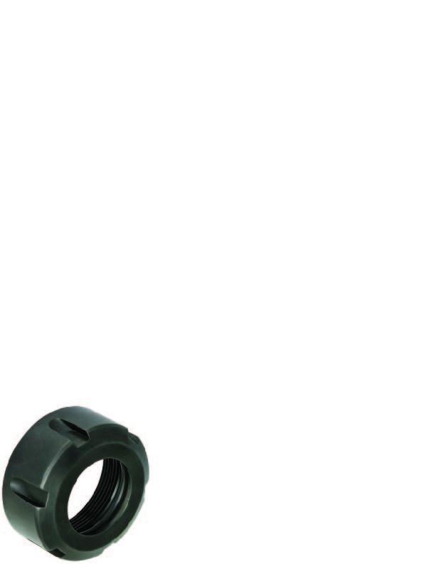 TECHNIKS 46125 Slotted Ultra High Speed Collet Nut, For Use With ER25 Collet, Chucks and 04615 Wrench