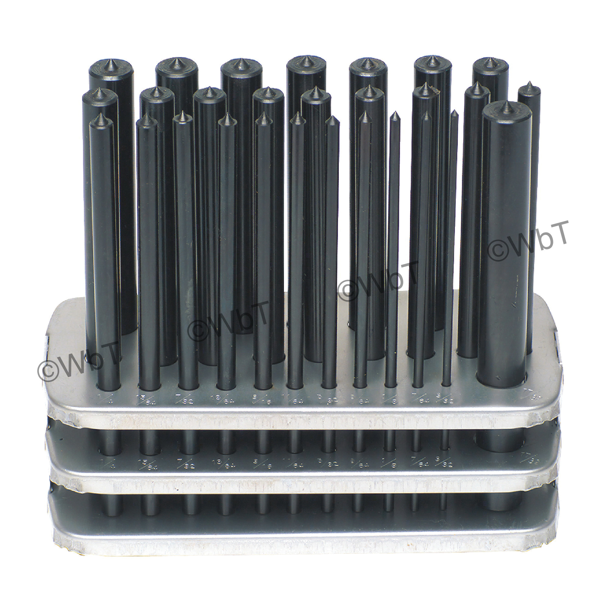Proto® J46 Punch and Chisel Set, Center/Cold/Drift/Drive Pin/Starting Style, 1/4 to 1-3/36 in Chisel, 3/32 to 1/4 in Punch, 17 Punches, 9 Chisels, 26 Pieces