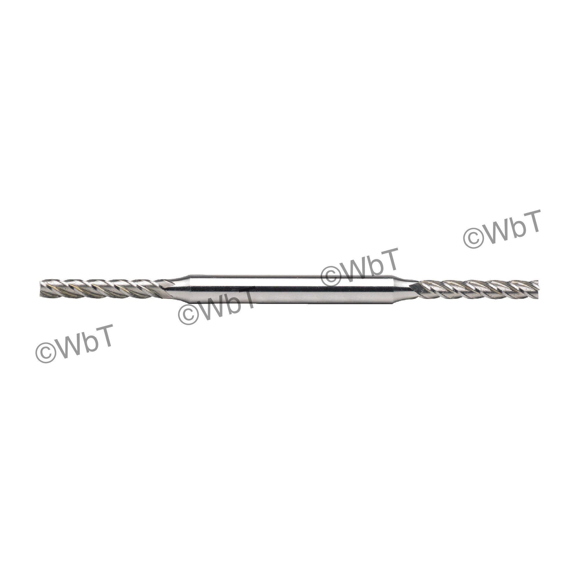 Cleveland® C52186 HDC-4C Center Cutting Double End General Purpose Square End End Mill, 3/4 in Dia Cutter, 1-5/8 in Length of Cut, 4 Flutes, 3/4 in Dia Shank, 5-5/8 in OAL, Bright