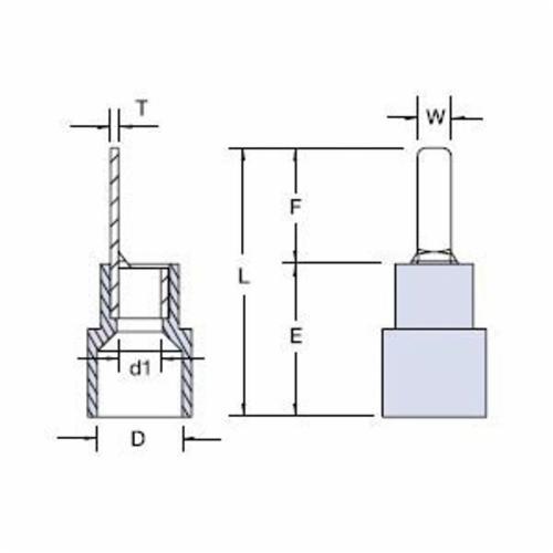 Sta-Kon® TV14-18BL-L