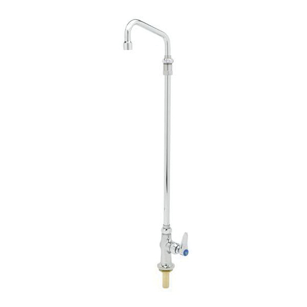 T & S B-0277 Single Pantry Faucet, 5.59 gpm Flow Rate, Tubular Spout, Polished Chrome