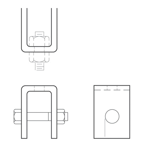 Superstrut® C780-7/8-W/O-B