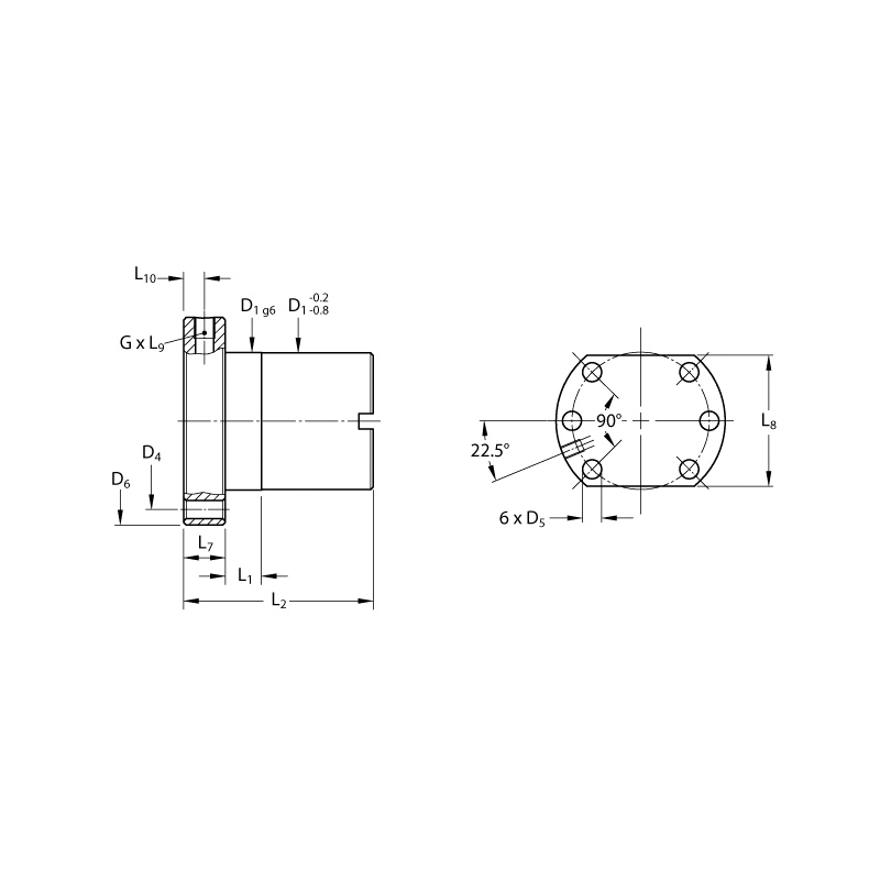 Thomson® KGF-D-1605-RH-EE THO KGF-D-1605-RH-EE | Eastern Industrial ...