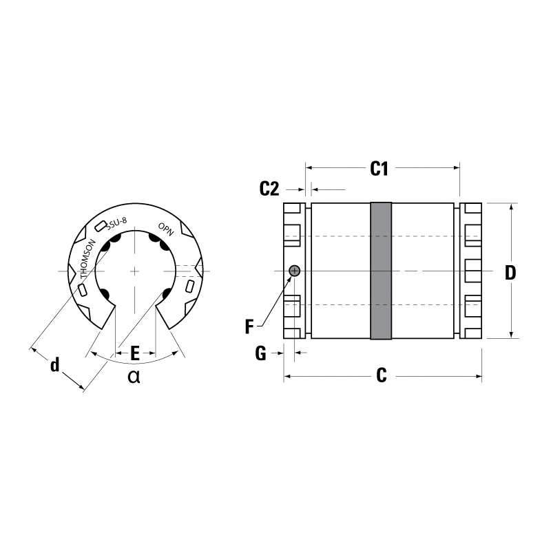 Thomson&reg; SSU8OPNWW THOSSU8OPNWW