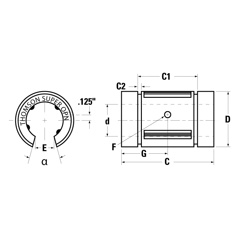 Thomson&reg; SUPER8OPN-CR THOSUPER8OPN-CR