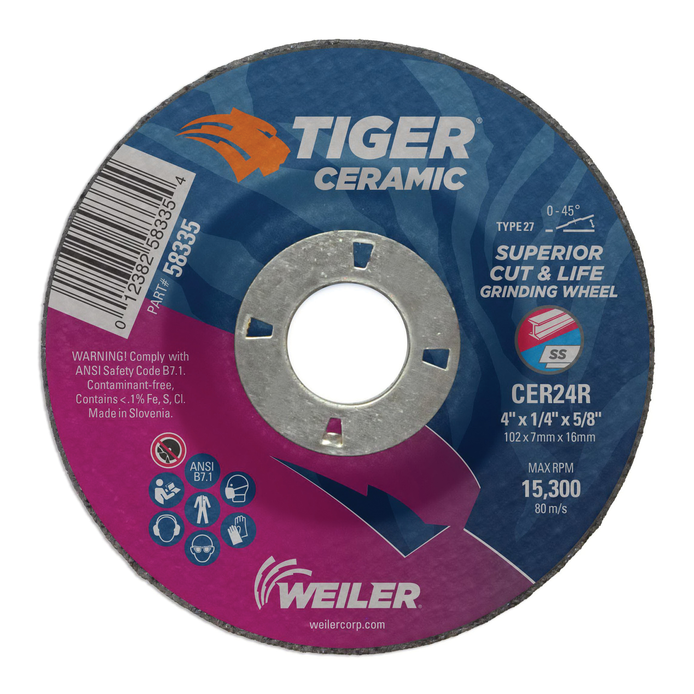 Tiger&reg; Ceramic 58335 WEI 58335